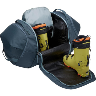 Storage compartments to organize and protect gear - Boot bag for ski and snowboard travel - Soft pocket for goggles and helmet - Dry bag included