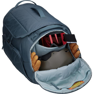 Storage compartments to organize and protect gear - Boot bag for ski and snowboard travel - Soft pocket for goggles and helmet - Dry bag included