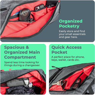 Revolutionary Tennis Racket Bag to Unleash Your Potential with Innovation & Style - Sport Bag Ideal for Discerning Players, Men & Women