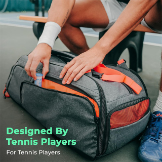 Revolutionary Tennis Racket Bag to Unleash Your Potential with Innovation & Style - Sport Bag Ideal for Discerning Players, Men & Women