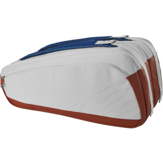 Tennis Racket Bags - Clay/White/Navy