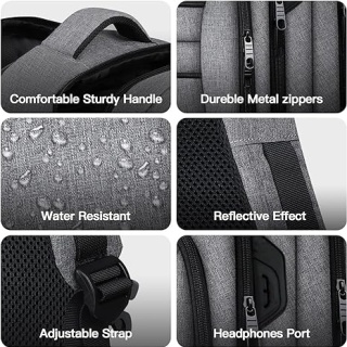 Extra Large Backpack,Travel Laptop Backpack, TSA Water Resistant 17.3 inch Business Computer Bag with USB Charging Port, Light Pink