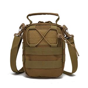 Outdoor military camouflage cycling mountaineering lightweight shoulder messenger bag digital storage bag waterproof shoulder bag