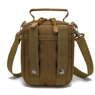 Outdoor military camouflage cycling mountaineering lightweight shoulder messenger bag digital storage bag waterproof shoulder bag