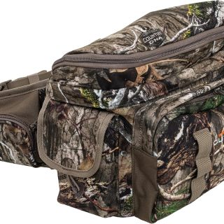 Hunting Camo Fanny Pack with Harness Waist Pack Pouch with Shoulder Straps for Climbing Hiking Camping Running Travelling Camouflage