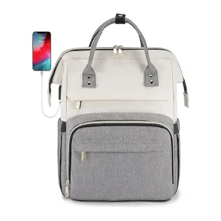 Laptop Backpack,17-inch Large Capacity Fashion Work Computer Backpacks Purse, Travel Business Bags, Doctor Nurse Backpack