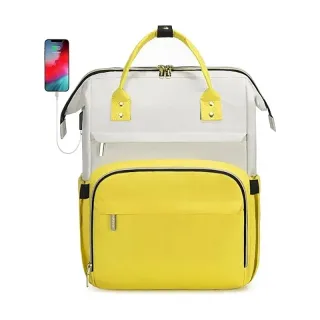 Laptop Backpack,17-inch Large Capacity Fashion Work Computer Backpacks Purse, Travel Business Bags, Doctor Nurse Backpack