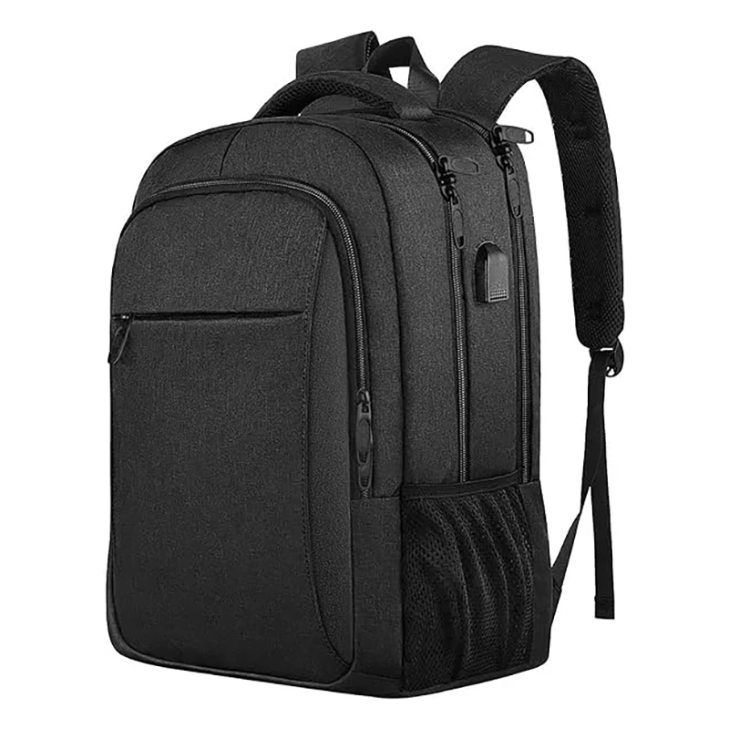 Laptop Backpack Travel Computer Backpack with USB Charging Port, Slim Lightweight Fashion Water Resistant Backpack Casual Daypack for College Office