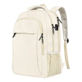 Laptop Backpack Travel Computer Backpack with USB Charging Port, Slim Lightweight Fashion Water Resistant Backpack Casual Daypack for College Office