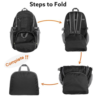 40L Lightweight Packable Hiking Backpack, Waterproof Travel Daypack