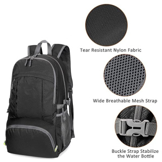 40L Lightweight Packable Hiking Backpack, Waterproof Travel Daypack