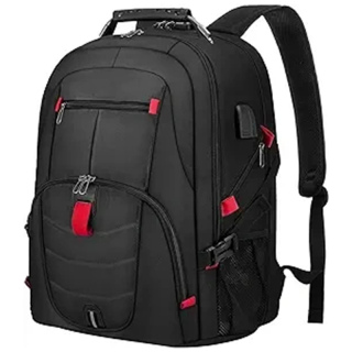 17inch Large Work Backpack Large Capacity Lockable Mochilas para Hombres Waterproof Computer Backpack for Work Business Travel College