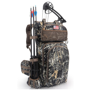 Hunting Backpack for Men,Saddle Hunting Bag with Bow Holder, Compound Bow Hunting Backpack & Duffle Bags