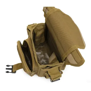 Motorcycle riding motorcycle messenger bag outdoor waterproof sports waist bag men's large capacity tactical leggings bag