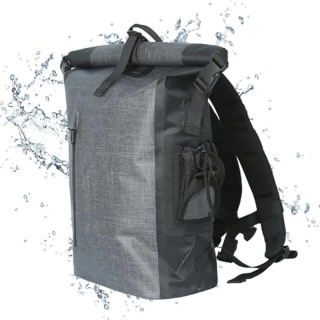 Waterproof Backpack Dry Bag 25L TPU Dry Sack for Kayaking Rafting Boating Beach Surfing Swimming Canoe Camping Hiking Fishing Ski