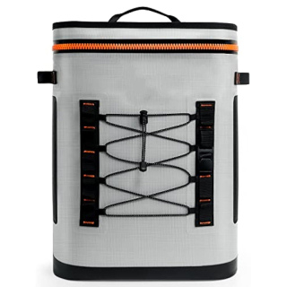 Lightweight Insulated Cooler Bag, Waterproof& Leakproof Large Capacity Backpack Cooler Bag for Travel, Picnics, Hiking, Fishing, Kayaking, Sports