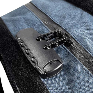 Urban Backpack Olive Green - Smell Proof - Water Resistat NOW WITH COMBO LOCK