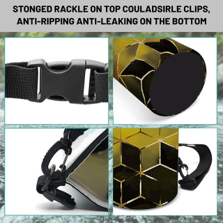 Waterproof Dry Bag,Roll Top Geometric Ombre Waterproof Backpack 5L/10L/20L Floating and Lightweight Bags for Kayaking, Boating, Fishing