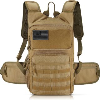 Tactical Hydration Pack Lightweight Insulation Water Backpack Molle Hydration Backpack for Hiking, Running, Cycling, Climbing, Hunting, Fishing