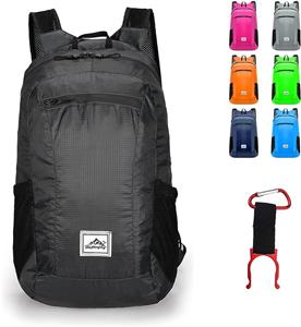 Hiking backpack, folding ultra-light 20L waterproof sports storage lightweight backpack for outdoor cycling camping picnics