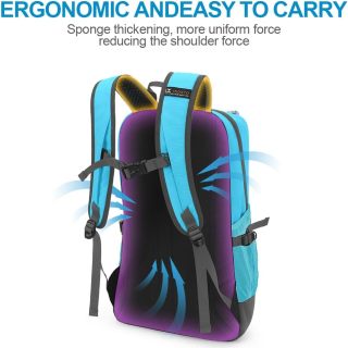 20L Lightweight Hiking Backpack,Waterproof Small Hiking Daypack Camping Backpack For Men Women Outdoor Sport Travel Bag For Running, Camping, Cycling