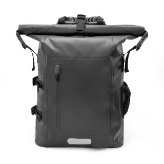 Multifunctional waterproof backpack PVC mesh cloth rafting mountaineering backpack