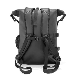 Multifunctional waterproof backpack PVC mesh cloth rafting mountaineering backpack