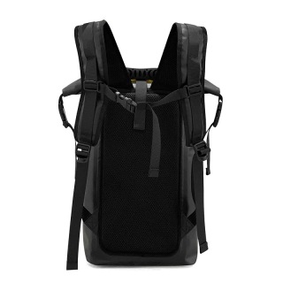 Waterproof Heavy Duty Backpack And Dry Backpack For Swimming, Boating Or Kayaking, Roll-top Design With Welded Seams And Padded Laptop Sleeve