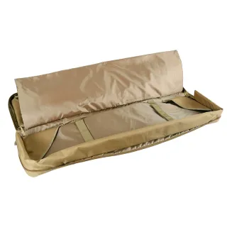 Tactical 600 Denier Polyester Double Carbine Soft Case Accessory Pouches Secondary Gun Compartment Quick Detach Buckles Inner Storage Backpack Straps