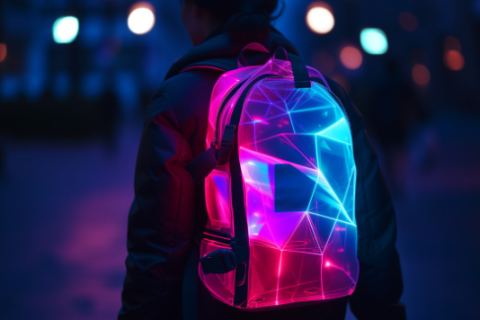 KI und visuelle Kultur: 28. Taschen-, Rucksack- und Gepäckindustrie.