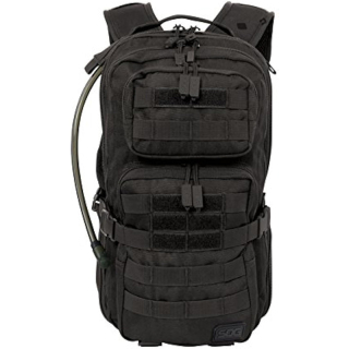 Hydration Day Pack with 2-Liter Reservoir, 18.2-Liter Storage,Black