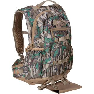 Camouflage Hunting Backpack Waterproof Bow and Rifle Compatible Hunting Bag (Mossy Oak Bottomland)