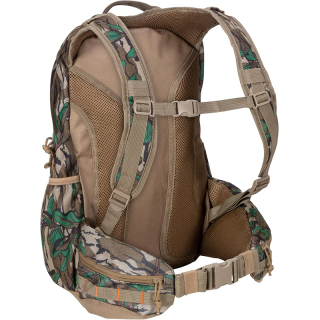 Camouflage Hunting Backpack Waterproof Bow and Rifle Compatible Hunting Bag (Mossy Oak Bottomland)