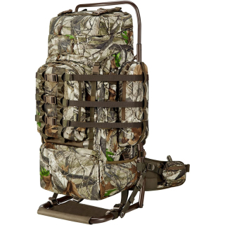 Hunting Backpack 5500cu with Frame and Rain Cover for Bow/Rifle/Pistol