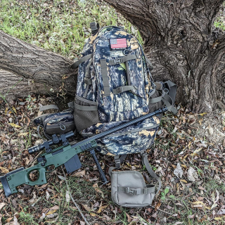 Hunting Backpack, Durable Camo Hunting Packs for Men, Large Capacity Hunting Day Pack for Rifle Bow Gun