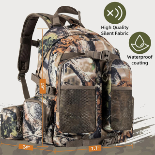 Hunting backpack for men Waterproof Camo Hunting Pack Hunting gifts for men hunting gear Hunting Day Pack