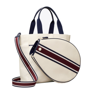 Tennis racket bag shoulder bag badminton racket bag handbag shopping bag leisure sports bag foldable