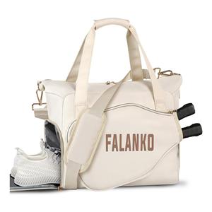 Pickleball Bag Large Capacity Multi-function Sports Handbag with Shoe Compartment