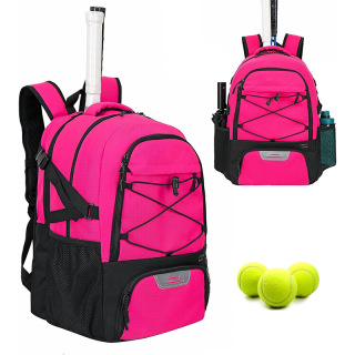 Tennis Bag Tennis Backpack for Women and Men 2 Rackets with Separate Shoe Compartment