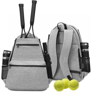 Tennis Bag Professional Tennis Backpack for Men and Women Racket Bags Holds 2 Rackets with Ventilated Shoe Compartment