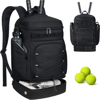 Large Tennis Bags for Women and Men to Hold Tennis Racket,Pickleball Paddles, Badminton Racquet, Squash Racquet and Tennis Accessories