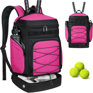 Large Tennis Bags for Women and Men to Hold Tennis Racket,Pickleball Paddles, Badminton Racquet, Squash Racquet and Tennis Accessories