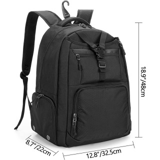 Tennis Bag for Men/Women to Hold 2 Rackets, Tennis Backpack with Separate Shoe Space for Tennis Sport