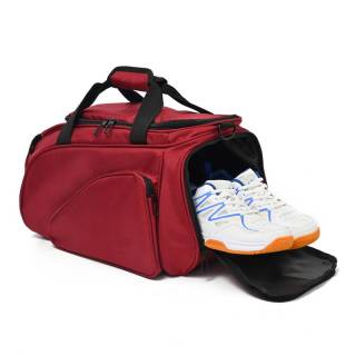 Table tennis bag, shoulder bag, sports fitness bag, independent shoe compartment, dry and wet separation, table tennis shoulder bag