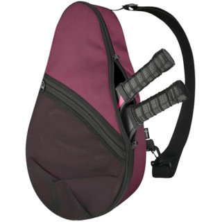 Padel (Paddel Tennis) Equipment Carrying Bag with Mesh Pocket for 2 Paddles Ball Water Bottle & Accessory