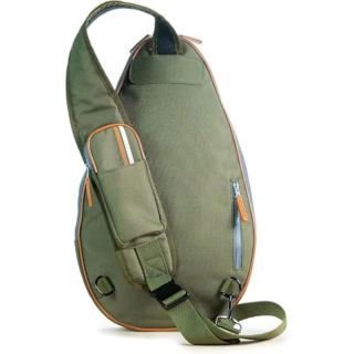 Padel and Pickleball Green Bag for Men and Women - Tennis Padel Sling Bag Backpack - Also for Padel, Racquet ball, Squash & Tennis with fence hook