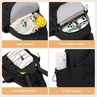 Pickleball Backpack for Women,Lightweight Pickleball Bag Padel Bag Sling Bag for Pickleball Lovers
