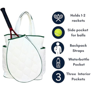 Bag for women, tennis backpack, padel bag for women, padel backpack