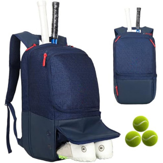 Large Pickleball Backpack for Women Men 2 Paddle Rackets with Insulated and Ventilated Shoe Compartment,Pickleball bag,Baseball Gym backpack