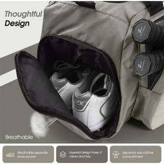 Racket bag handbag racket pulp storage bag independent shoe compartment foldable large capacity sports backpack